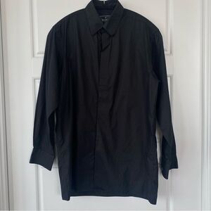 DANIEL HECHTER black button down shirt